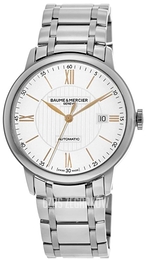 Baume & Mercier Classima Biały/Stal Ø40 mm M0A10374