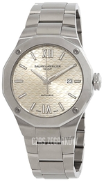 Baume & Mercier Riviera Srebrny/Stal Ø42 mm M0A10622
