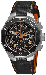 Baume & Mercier Riviera Czarny/Tkanina Ø43 mm M0A8797