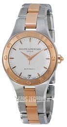 Baume & Mercier LINEA Srebrny/18 karatowe różowe złoto Ø32 mm MOA10073
