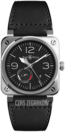 Bell & Ross Br 03-97 Czarny/Skóra BR-03-97-RESERVE-DE-MARCHE-2016