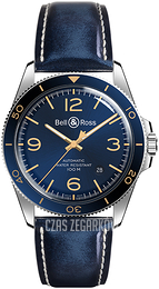 Bell & Ross Vintage Niebieski/Skóra Ø41 mm BRV292-BU-G-ST/SCA