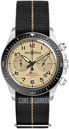 Bell & Ross Vintage Beżowy/Tkanina Ø41 mm BRV294-BEI-ST/SF