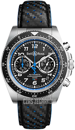 Bell & Ross Vintage Czarny/Skóra Ø41 mm BR-V3-94-A521-CALFSKIN-STRAP