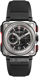 Bell & Ross Experimental Srebrny/Guma BR-X1-TITANIUM
