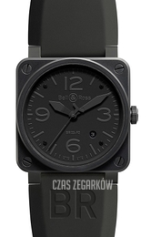 Bell & Ross BR 03-92 Czarny/Guma Ø42 mm BR0392-PHANTOM-CE