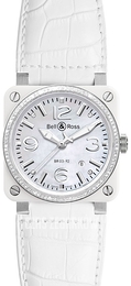 Bell & Ross BR 03-92 Skóra Ø42 mm BR0392-WH-C-D-SCA