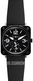 Bell & Ross BR S Quartz Czarny/Guma Ø39 mm BRS-BL-CERAMIC-SRB