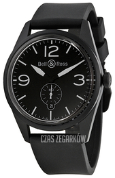 Bell & Ross BR 123 Czarny/Guma Ø41 mm BRV123-BL-CA-SRB
