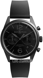 Bell & Ross BR 126 Czarny/Guma Ø41 mm BRV126-PHANTOM