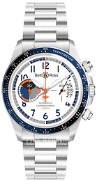 Bell & Ross BR V2-94 Racing Bird Biały/Stal Ø41 mm BRV294-BB-ST/SST