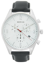 Bering Classic Biały/Skóra Ø42 mm 10542-404
