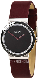 Bering Ceramic Czarny/Skóra Ø25 mm 10725-642