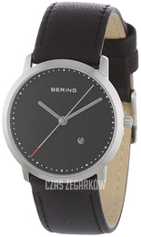 Bering Classic Czarny/Skóra Ø32 mm 11132-402