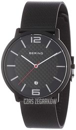 Bering Classic Czarny/Stal Ø39 mm 11139-222