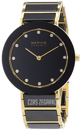 Bering Ceramic Czarny/Stal w odcieniu złota Ø35 mm 11435-741