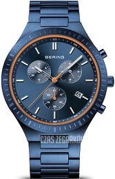 Bering Titanium Niebieski/Stal Ø43 mm 11743-797
