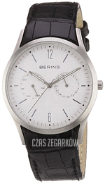 Bering Classic Biały/Skóra Ø39 mm 11839-404