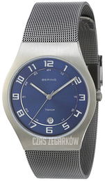 Bering Titanium Niebieski/Tytan Ø37 mm 11937-078