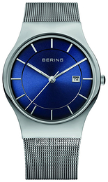 Bering Classic Niebieski/Stal Ø38 mm 11938-003