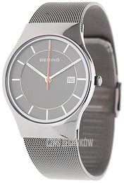 Bering Classic Szary/Stal Ø40 mm 11938-007