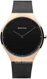 Bering Czarny/Stal Ø38 mm 12138-162