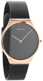 Bering Classic Czarny/Stal Ø38 mm 12138-166