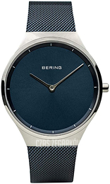 Bering Classic Niebieski/Stal Ø38 mm 12138-307