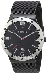 Bering Classic Czarny/Stal Ø39 mm 12739-202