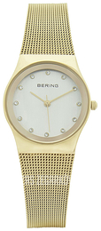 Bering Classic Biały/Stal w odcieniu złota Ø27 mm 12927-334