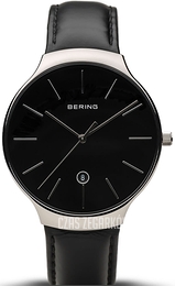 Bering Classic Czarny/Czeramiczna Ø39 mm 13338-402