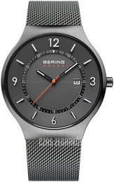 Bering Solar Szary/Stal Ø41 mm 14441-377