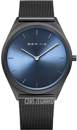 Bering Classic Niebieski/Stal Ø39 mm 17039-227