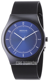 Bering Ceramic Niebieski/Stal Ø39 mm 32039-440