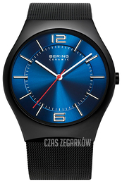 Bering Ceramic Niebieski/Stal Ø40 mm 32039-447