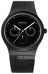 Bering Ceramic Czarny/Stal Ø39 mm 32139-302