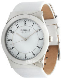 Bering Ceramic Biały/Skóra Ø35 mm 32235-000