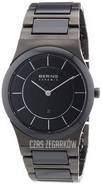 Bering Ceramic Czarny/Stal Ø35 mm 32235-745