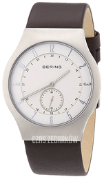 Bering Radio Controlled Biały/Skóra Ø41 mm 51940-570