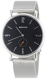 Bering Radio Controlled Czarny/Stal Ø39 mm 53739-002