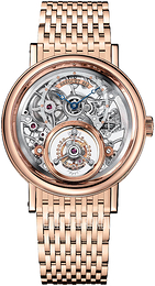 Breguet Classique Szkieletowa tarczy/18 karatowe różowe złoto Ø40 mm 5335BR-42-RW0
