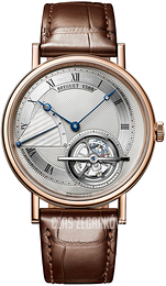 Breguet Classique Srebrny/Skóra Ø42 mm 5377BR-12-9WU