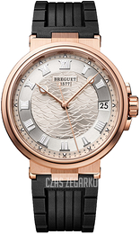 Breguet Marine Srebrny/Guma Ø40 mm 5517BR-12-5ZU