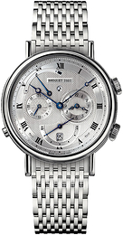 Breguet Classique Srebrny/18 karatowe białe złoto Ø39 mm 5707BB-12-BV0