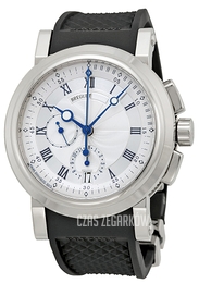 Breguet Marine Srebrny/Guma Ø42 mm 5827BB-12-5ZU