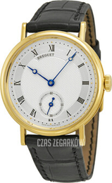 Breguet Classique Srebrny/Skóra Ø34 mm 5907BA-12-984