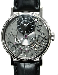 Breguet Tradition Szkieletowa tarczy/Skóra Ø37 mm 7027BB-G9-9V6