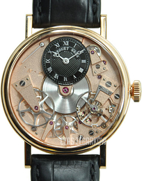 Breguet Tradition Szkieletowa tarczy/Skóra Ø37 mm 7027BR-R9-9V6
