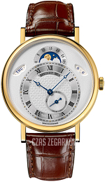 Breguet Classique Srebrny/Skóra Ø39 mm 7337BA-1E-9V6