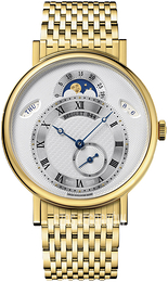 Breguet Classique Srebrny/18 karatowe żółte złoto Ø39 mm 7337BA-1E-AV0